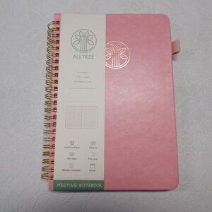 New All Tree Meeting Notebook, pink, smoke-free
